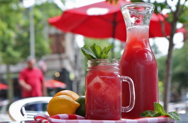 Sangria is a summertime favorite at Pi in the CWE